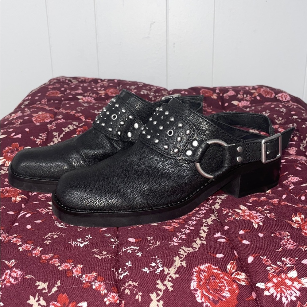 Lucky Brand Studded Slingback Mule